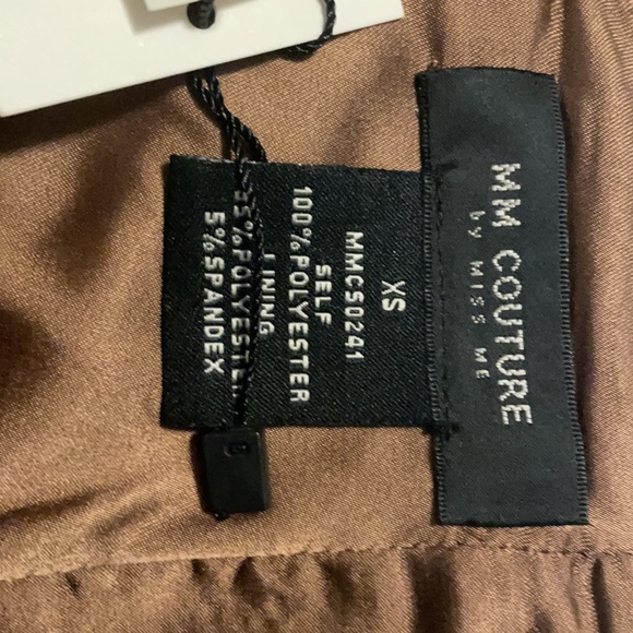 XS gold Sequin skirt - Picture 3 of 4